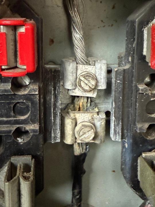 Hazard Found: Corroded Meter Socket