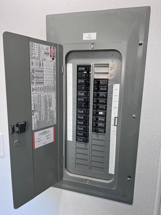 Labeled Panel, Inspected