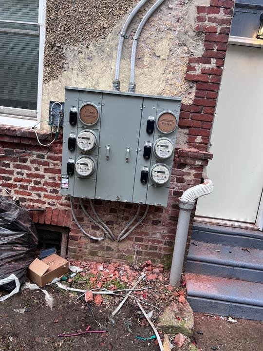 Five-Meter Bank for a Multi-Unit Home