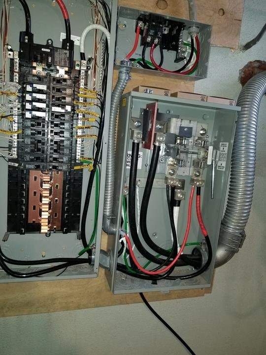 Panel and Meter Socket Install